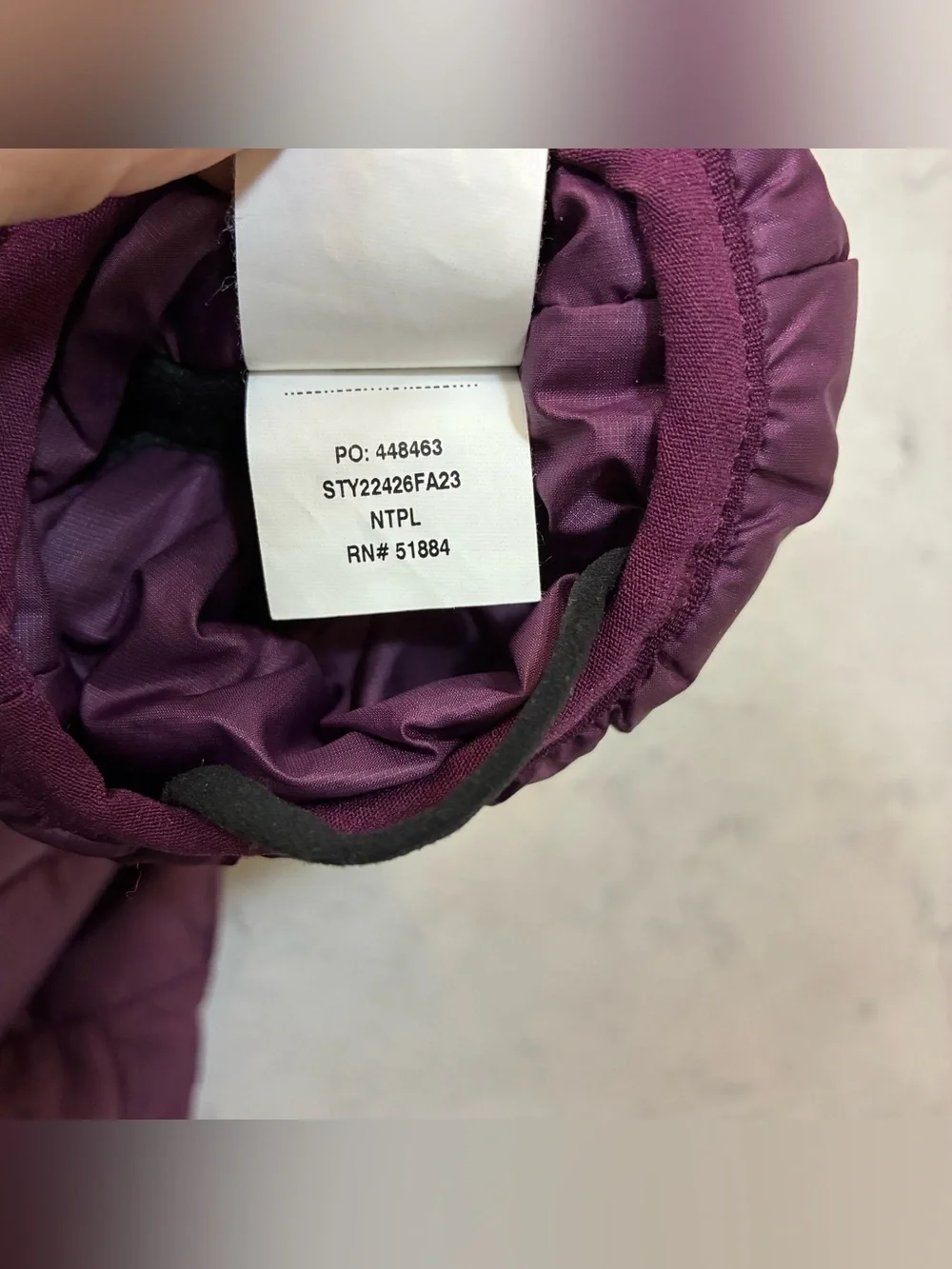 Patagonia Nano Puff Mitts Mittens in Night Plum Purple